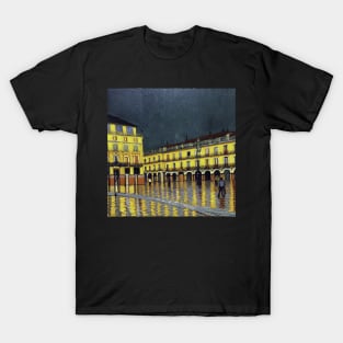 Plaza Mayor de Madrid, Vincent van Gogh style T-Shirt